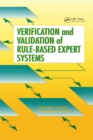 Verification and Validation of Rule-Based Expert Systems - eBook