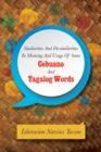 Similarities and Dissimilarities in Meaning and Usage of Some Cebuano and Tagalog Words - eBook