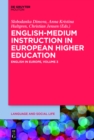 English-Medium Instruction in European Higher Education - eBook