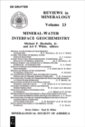 Mineral-Water Interface Geochemistry - eBook