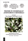 Water in Nominally Anhydrous Minerals - eBook