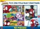 Disney Junior mavel Spidy & His Amazing Friends First Look & Find Book & Giant Puzzle - Book