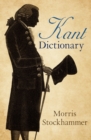Kant Dictionary - eBook