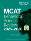 MCAT Behavioral Sciences Review 2025-2026 : Online + Book - eBook