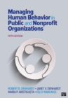 Managing Human Behavior in Public and Nonprofit Organizations - eBook