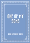 One of My Sons - eBook