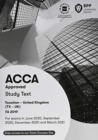 ACCA Taxation FA2019 : Study Text - Book
