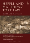Hepple and Matthews' Tort Law : Cases and Materials - eBook