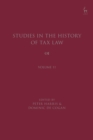 Studies in the History of Tax Law, Volume 11 - eBook