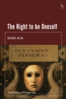 The Right to be Oneself - Book