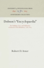 Dobson's "Encyclopaedia" : The Publisher, Text, and Publication of America's First Britannica, 1789-183 - eBook