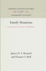 Family Situations : An Introduction to the Study of Child Behavior - eBook