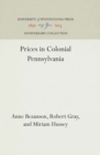 Prices in Colonial Pennsylvania - eBook
