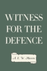 Witness for the Defence - eBook
