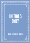 Initials Only - eBook