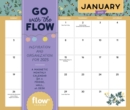 Go with the Flow: Inspiration and Organization for 2025 : A Magnetic Monthly Calendar for a Fridge, Wall, or Desk - Book