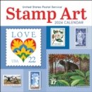 United States Postal Service Stamp Art 2024 Wall Calendar - Book