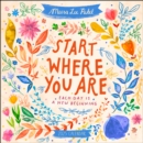 Meera Lee Patel 2025 Wall Calendar : Start Where You Are - Book