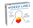 A Worry Lines 2025 Day-to-Day Calendar : Mildly Uplifting Oddly Comforting Daily Drawings - Book