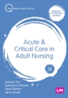 Acute and Critical Care in Adult Nursing - Book