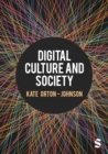 Digital Culture and Society - eBook
