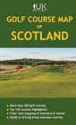 Golf Course Map of Scotland - Book