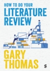 How to Do Your Literature Review - Book