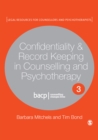 Confidentiality & Record Keeping in Counselling & Psychotherapy - eBook