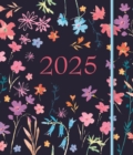 Floral Square Pocket Diary 2025 - Book