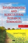 Environmental and Agricultural Research Summaries (with Biographical Sketches). Volume 9 - eBook