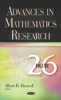 Advances in Mathematics Research. Volume 26 - eBook