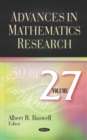Advances in Mathematics Research. Volume 27 - eBook