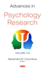 Advances in Psychology Research. Volume 144 - eBook