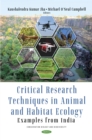 Critical Research Techniques in Animal and Habitat Ecology - eBook