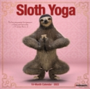 Sloth Yoga 2022 Mini Wall Calendar - Book