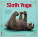Sloth Yoga 2023 Wall Calendar - Book