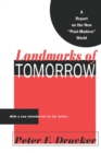 Landmarks of Tomorrow : A Report on the New Post Modern World - Book
