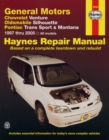 General Motors covering Chevrolet Venture, Oldsmobile Silhouette, Pontiac Trans Sport & Montana (1997-2005) Haynes Repair Manual (USA) - Book