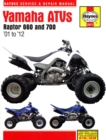 Yamaha Raptor 660 & 700 ATVs (01 - 12) Haynes Repair Manual - Book