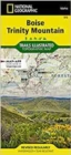 Boise, Trinity Mountain Map - Book
