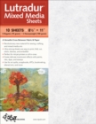 Lutradur (R) Mixed Media Sheets : 10 Sheets, 8 1/2" x 11" * 5 Regular (70 Gram) * 5 Heavyweight (100 Gram) - Book