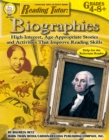 Reading Tutor, Grades 4 - 8 : Biographies - eBook