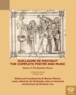 Guillaume de Machaut, The Complete Poetry and Music, Volume 2 : The Boethian Poems, Le Remede de Fortune and Le Confort d'Ami - eBook
