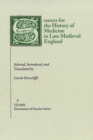 Sources for the History of Medicine in Late Medieval England - eBook