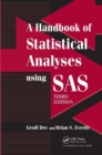 A Handbook of Statistical Analyses using SAS - eBook