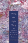 Doing the Right Thing : An Approach to Moral Issues in Mental Health Treatment - eBook