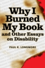 Why I Burned My Book - Book