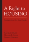 A Right to Housing : Foundation for a New Social Agenda - Book