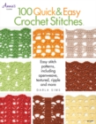 100 Quick & Easy Crochet Stitches - Book