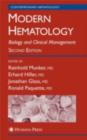 Modern Hematology : Biology and Clinical Management - eBook